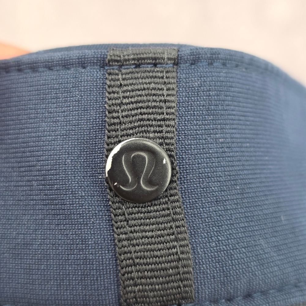 Lululemon ABC Pant Slim Navy Blue Mens 33x27 Technical Five Pocket Trousers - Picture 2 of 7